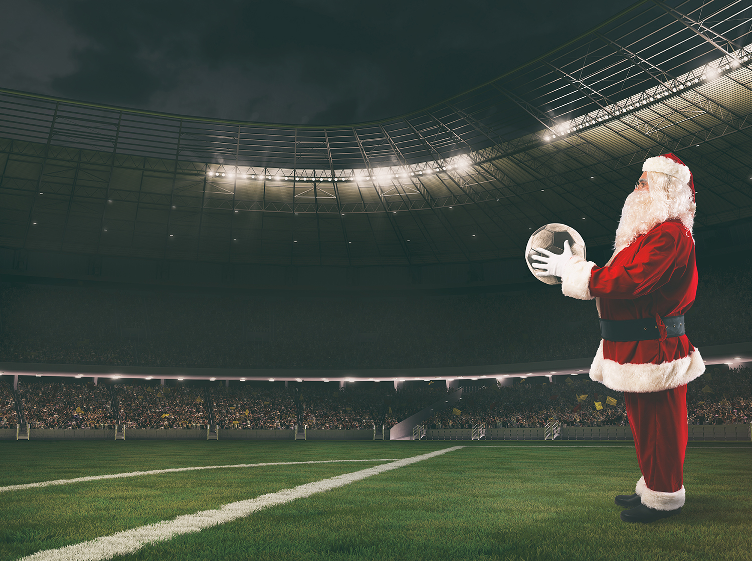 Image name santa football the 11 image from the post Boxing Day 2024 Fixtures in Yorkshire in Yorkshire.com.