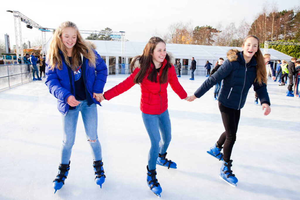 Day 19 – Christmas 2024 Post image 3 Image name Girls skating at The Ice Factor 1 1 the 4 image from the post Day 19 – Christmas 2024 in Yorkshire.com.