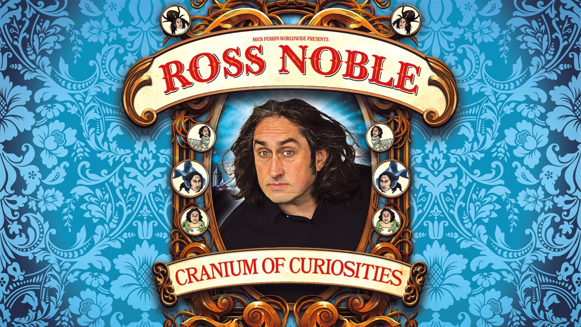 Image name Ross Noble Cranium Of Curiosities at The Royal Hall Harrogate the 5 image from the post Ross Noble: Cranium Of Curiosities at Middlesbrough Town Hall, Middlesbrough in Yorkshire.com.