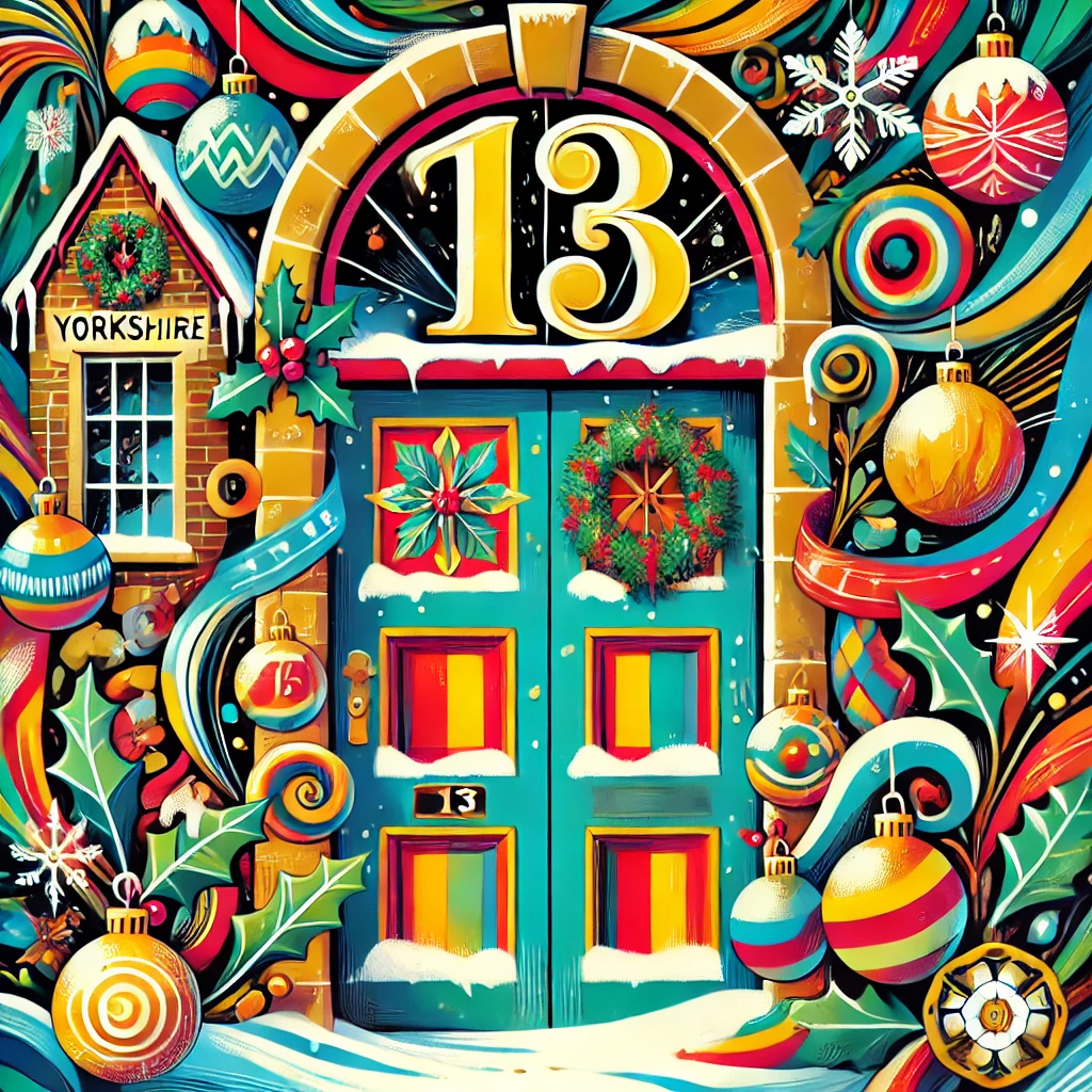 Image name advent 2024 day 13 hockney the 31 image from the post Day 13 – Christmas 2024 in Yorkshire.com.
