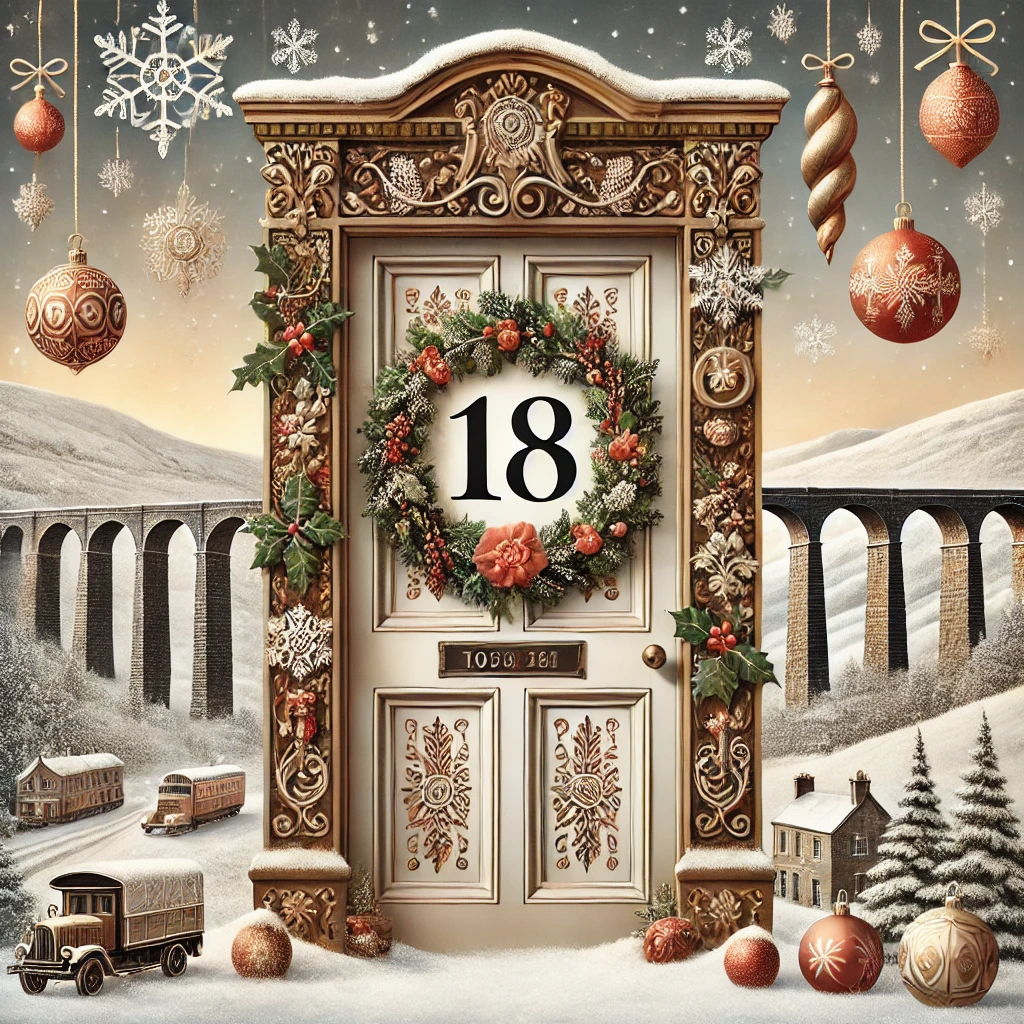 Image name advent 2024 day 18 ribblehead viaduct the 25 image from the post Day 18 – Christmas 2024 in Yorkshire.com.