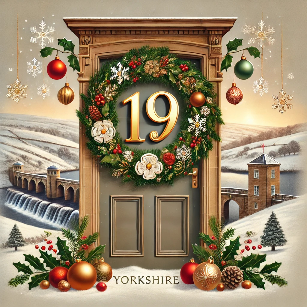 Image name advent 2024 day 19 reservoir the 24 image from the post Day 19 – Christmas 2024 in Yorkshire.com.