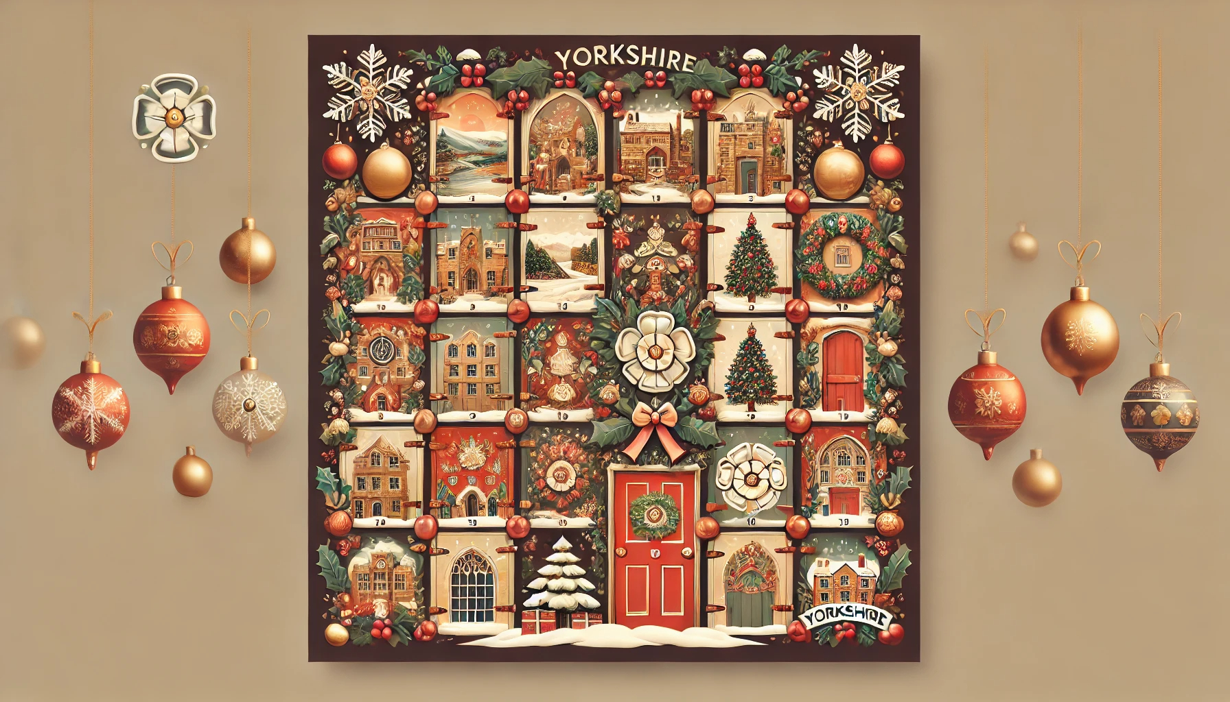 Image name advent 2024 full calendar the 8 image from the post Advent Calendar 2024 in Yorkshire.com.