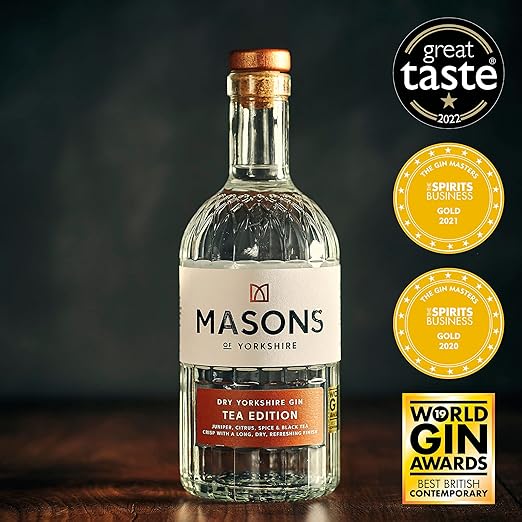 Day 12 - Christmas 2023 Post image 1 Image name masons yorkshire tea gin the 1 image from the post Day 18 – Christmas 2024 in Yorkshire.com.