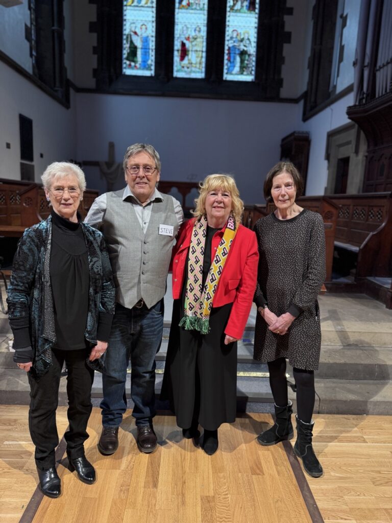 How Anne Brontë's Legacy Inspired a Community to Raise Over £2,250 Post image 3 Image name Ann Powell Steve Stanworth Lord Mayor and Anne Airton the 3 image from the post How Anne Brontë's Legacy Inspired a Community to Raise Over £2,250 in Yorkshire.com.