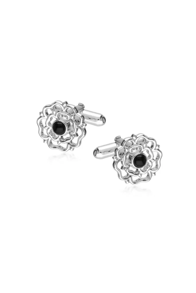Image name C010 WJ Sterling Silver Yorkshire Rose Cufflinks 1800x1800 the 1 image from the post Giveaway: get a chance to win White Rose jewellery in time for Valentine's in Yorkshire.com.