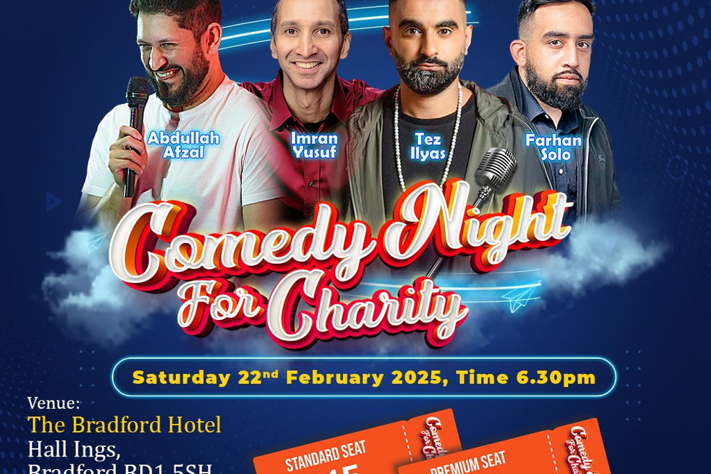 Image name Comedy Show for Charity at Bradford the 1 image from the post Comedy Show for Charity! at , Bradford in Yorkshire.com.