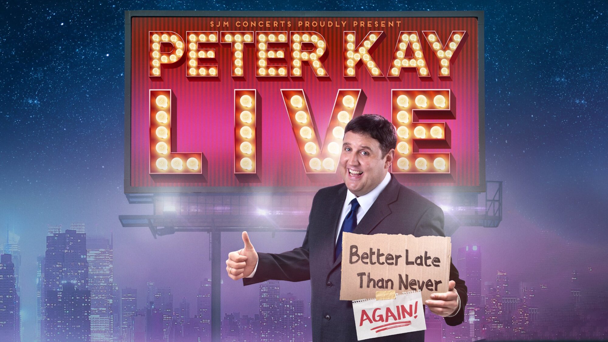 Image name Peter Kay Live at First Direct Arena Leeds the 1 image from the post Venue Premium Tickets - Peter Kay at Leeds First Direct Bank Arena, Leeds in Yorkshire.com.