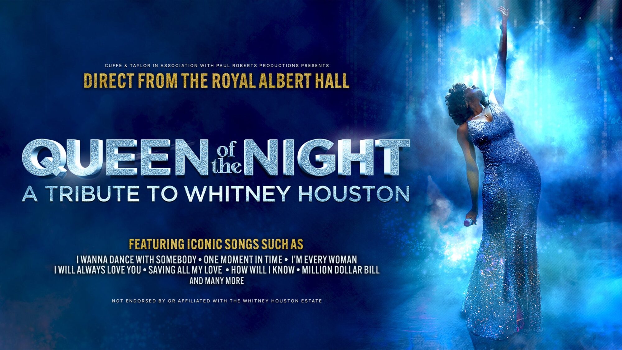 Image name Queen of the Night A Tribute to Whitney Houston at Hull City Hall Hull the 9 image from the post Queen of the Night - A Tribute to Whitney Houston at Middlesbrough Town Hall, Middlesbrough in Yorkshire.com.