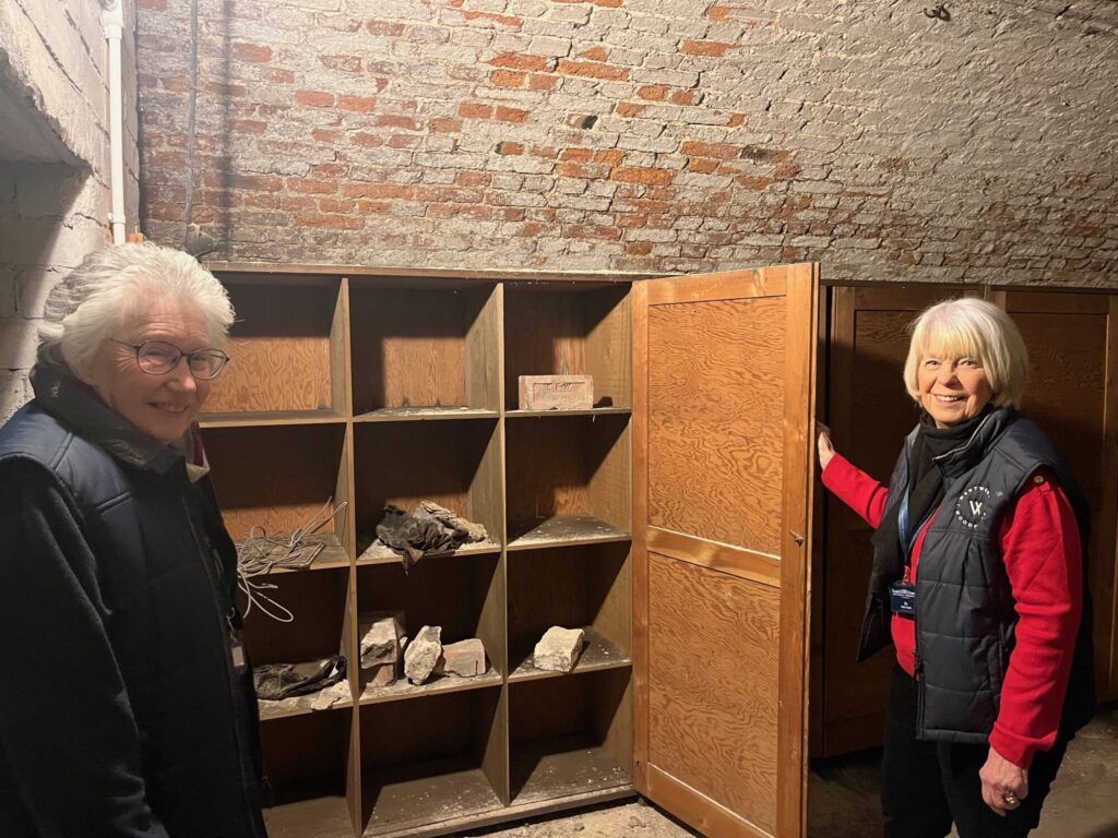 What Secrets Lie Beneath Wentworth Woodhouse? New Tours Uncover Myths And Mysteries Post image 4 Image name Wentworth Attic Tour guides Val Hale Jo Owen IMG 9585 the 4 image from the post What Secrets Lie Beneath Wentworth Woodhouse? New Tours Uncover Myths And Mysteries in Yorkshire.com.