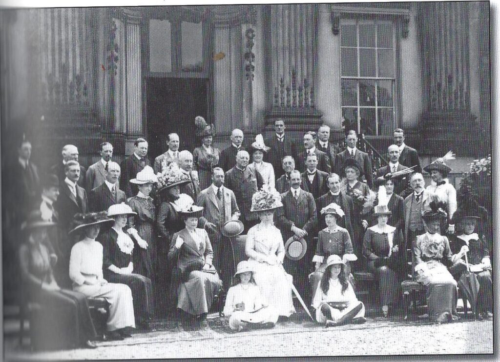What Secrets Lie Beneath Wentworth Woodhouse? New Tours Uncover Myths And Mysteries Post image 3 Image name Wentworth royal visit King George 1912 house party the 3 image from the post What Secrets Lie Beneath Wentworth Woodhouse? New Tours Uncover Myths And Mysteries in Yorkshire.com.