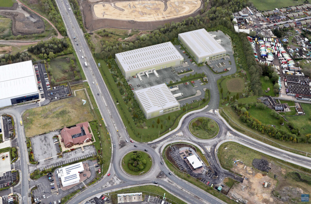 Gregory Property Group Secures 10-Acre Industrial Development Site in Barnsley Post image 1 10-acre site at Junction 36 of the M1