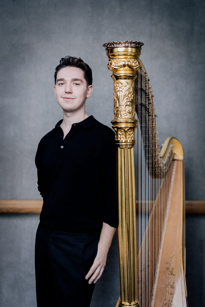 Image name Milo 1 credit Zuzanna Specjal the 1 image from the post Trumpet And Harp Come Together For An Unforgettable Concert In Harrogate in Yorkshire.com.