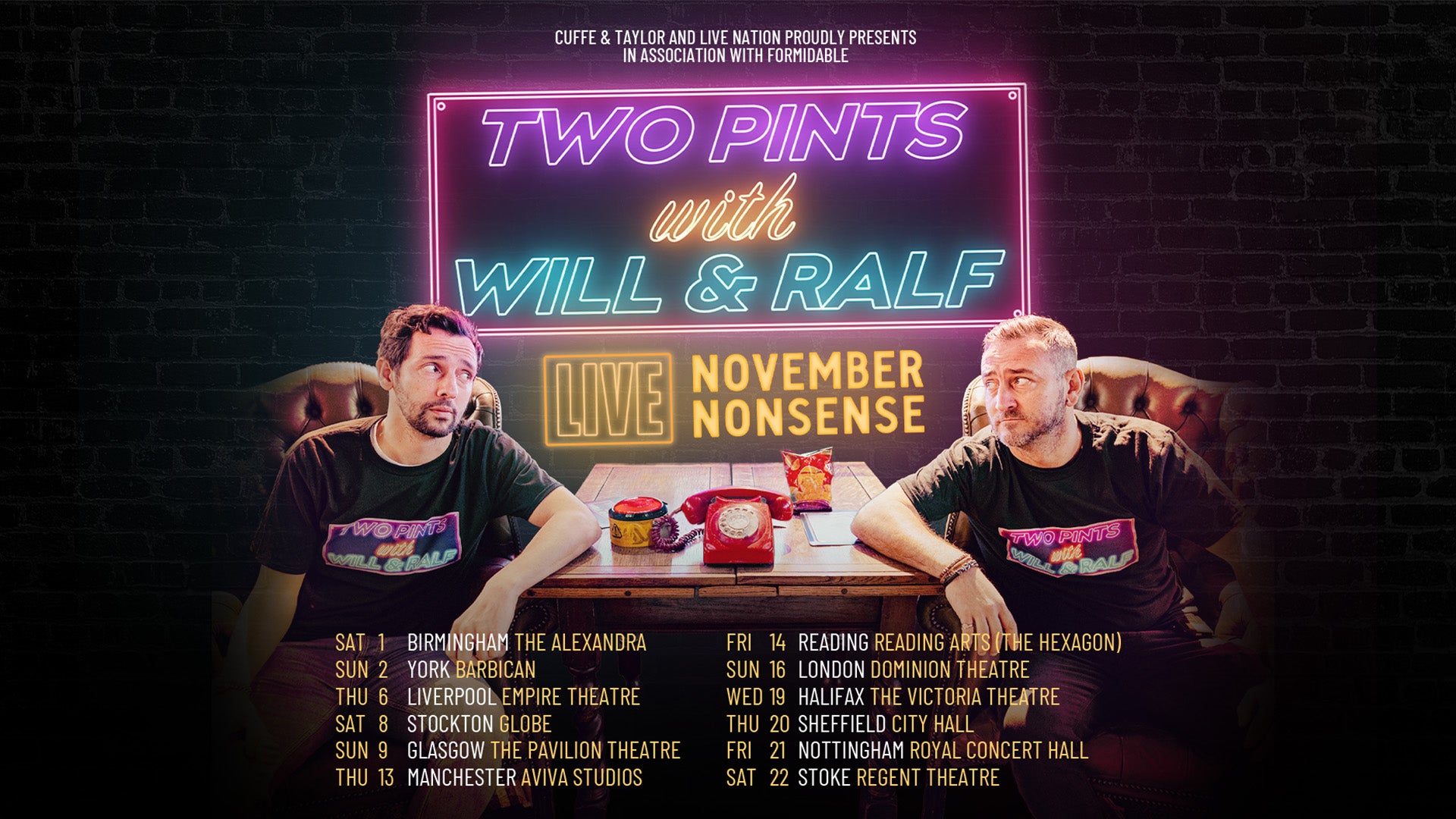Newsletter: Friday 14th November 2025 Post image 4 Image name Two Pints Podcast Live November Nonsense at York Barbican York the 4 image from the post Newsletter: Friday 14th November 2025 in Yorkshire.com.