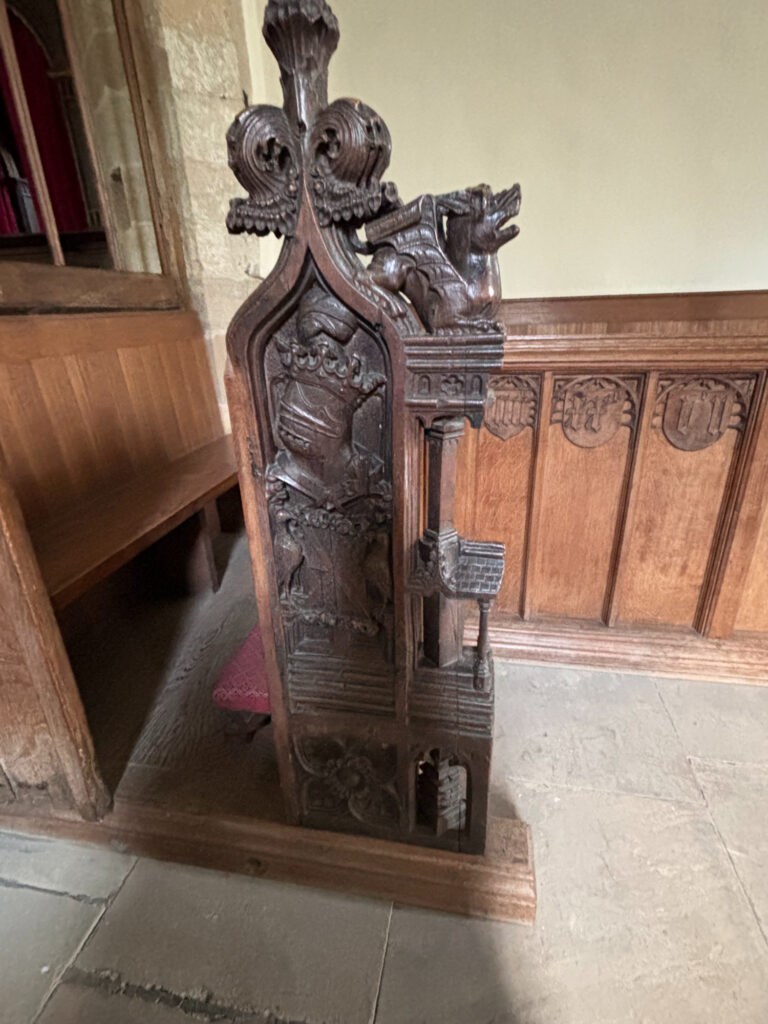 Image name pew end holy trinity church wensley the 3 image from the post A look at the history of Holy Trinity Church, Wensley, with Dr Emma Wells in Yorkshire.com.