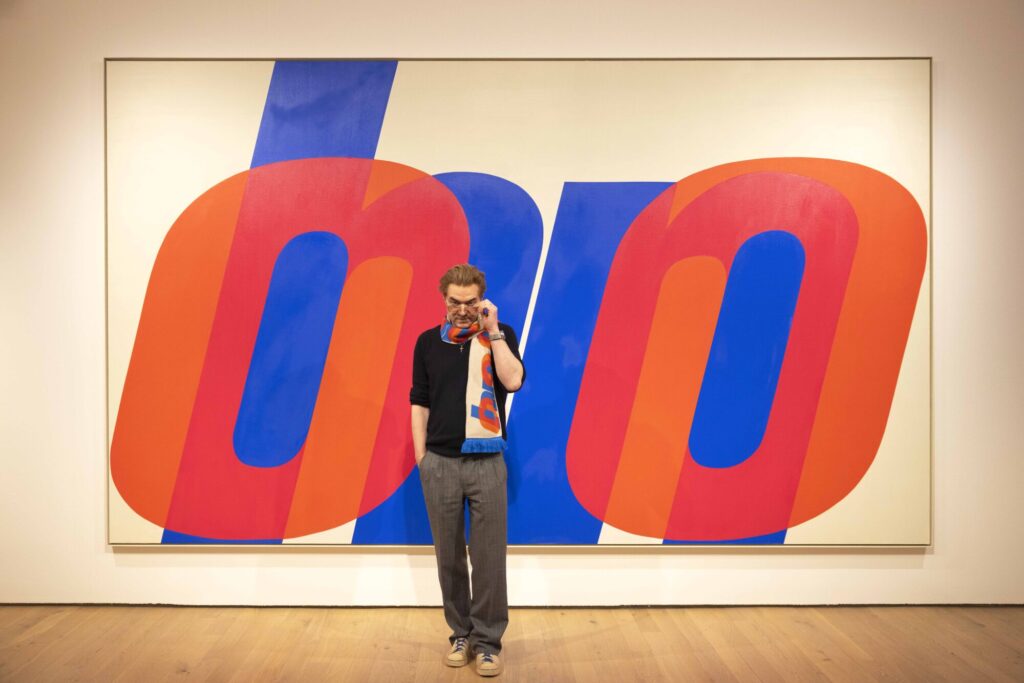 Harland Miller's "XXX" Exhibition Brings Bold Letter Paintings to York Art Gallery Post image 5 Image name Harland Miller York Art Gallery 12.3.25 04 the 5 image from the post Harland Miller's "XXX" Exhibition Brings Bold Letter Paintings to York Art Gallery in Yorkshire.com.