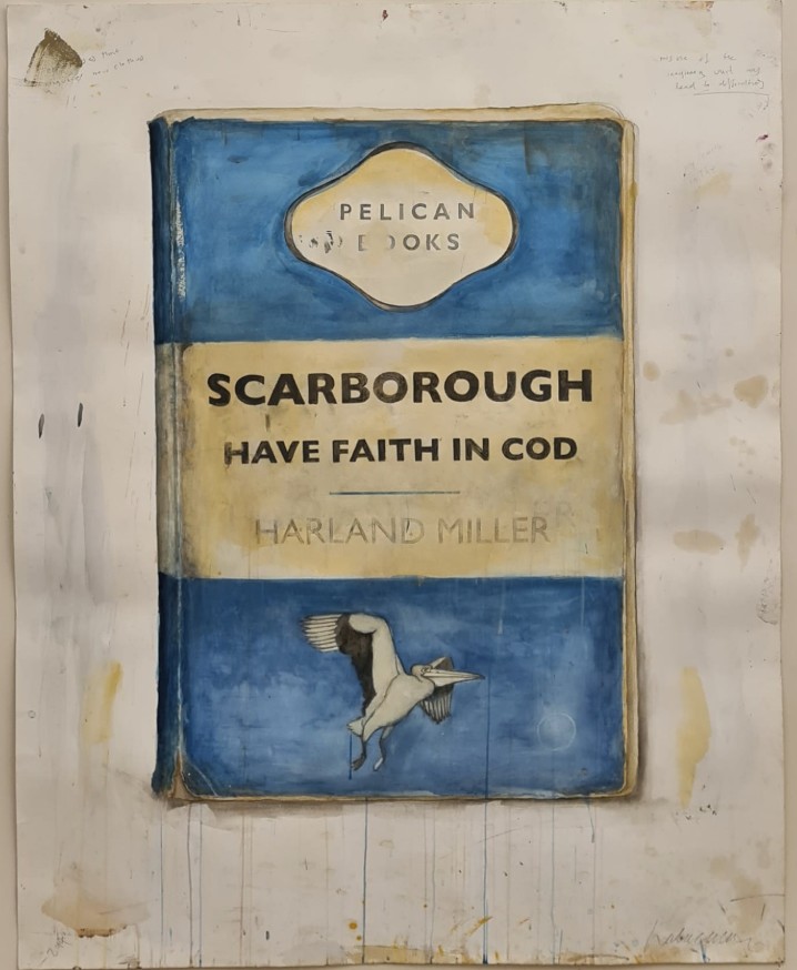 Image name Have faith in Cod Harland Miller the 1 image from the post Harland Miller Donates Iconic Artworks to York Art Gallery in Yorkshire.com.
