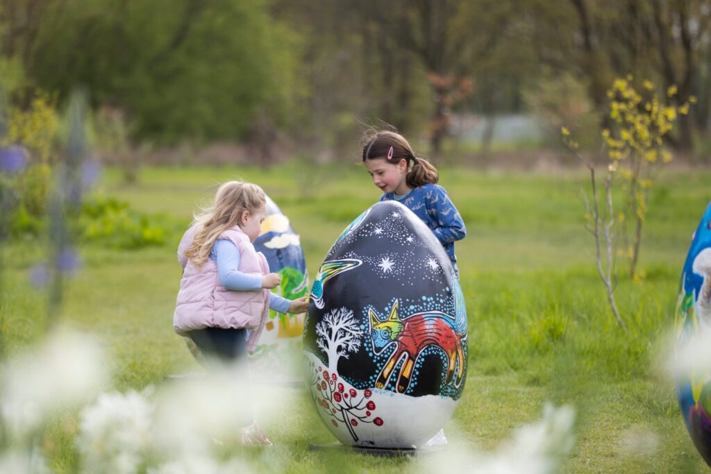 Image name RHS Bridgewater the 3 image from the post Discover The Easter Egg-nigma Code Adventure At RHS Garden Harlow Carr in Yorkshire.com.