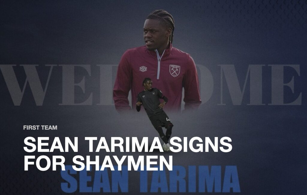 New Signing: FC Halifax Town Welcomes Former West Ham Defender Sean Tarima Post image 1 Image name Sean Tarima the 1 image from the post New Signing: FC Halifax Town Welcomes Former West Ham Defender Sean Tarima in Yorkshire.com.