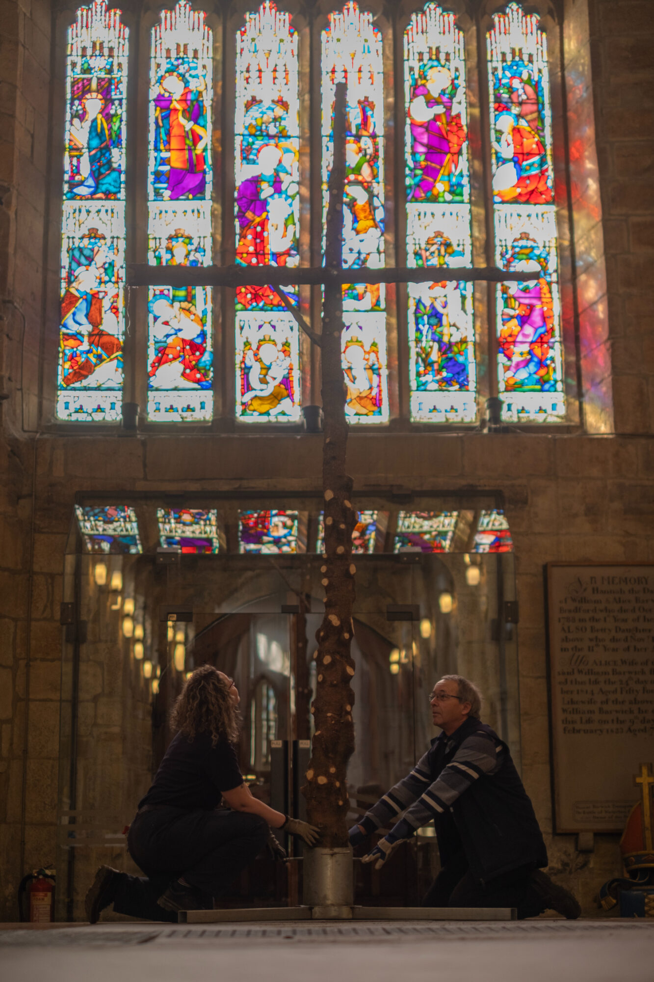 Newsletter: Friday 7th March 2025 Post image 1 Image name bradford cathedral 2025 lent cross portrait the 1 image from the post Newsletter: Friday 7th March 2025 in Yorkshire.com.