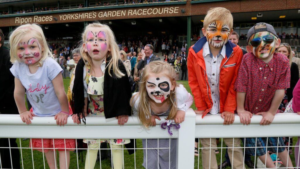 Easter in Yorkshire 2025: Family Activities, Egg Hunts, and Spring Events Post image 5 Image name family header go racing face painting kids the 4 image from the post Easter in Yorkshire 2025: Family Activities, Egg Hunts, and Spring Events in Yorkshire.com.