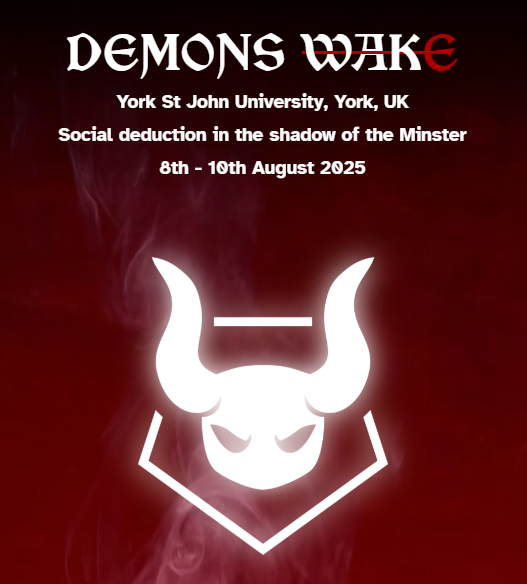Image name infocard the 2 image from the post Europe's Biggest Social Deduction Gaming Convention Comes to York in 2025 in Yorkshire.com.