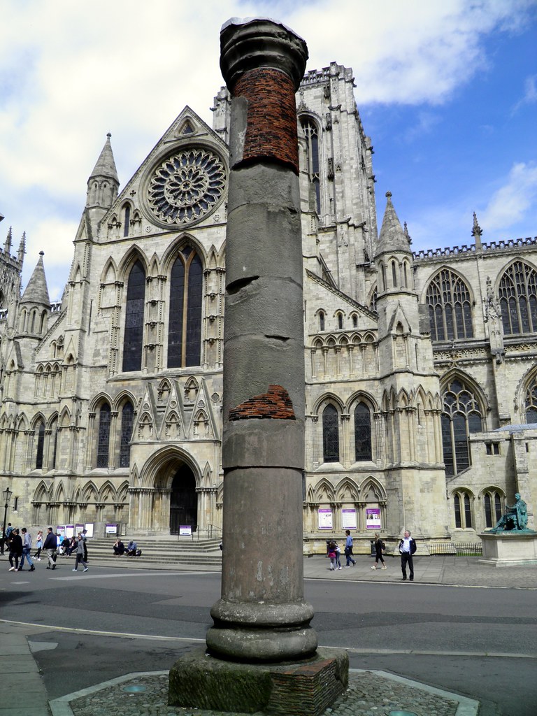 New Roman Treasure Hunt in York: What is the "Romans Quest" and How Do You Play? Post image 3 Image name pillar the 2 image from the post New Roman Treasure Hunt in York: What is the "Romans Quest" and How Do You Play? in Yorkshire.com.