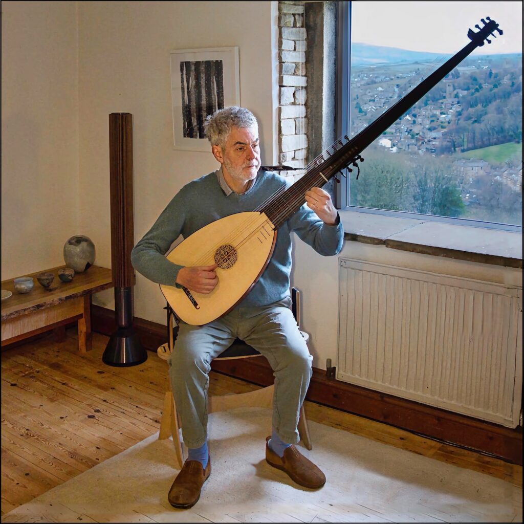 Image name Arch Lute Player and maker Tony Johnson the 1 image from the post What's on at Holmfirth Arts Festival 2025? Full guide to events, dates, and free fun in Yorkshire.com.
