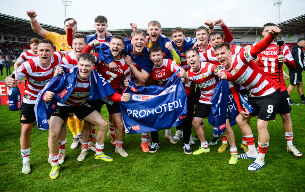What Doncaster Rovers’ League One Promotion Means for Local Businesses and the Whole City Post image 1 Image name DRFCvBradford HeatherKingPhotography 87 the 1 image from the post What Doncaster Rovers’ League One Promotion Means for Local Businesses and the Whole City in Yorkshire.com.