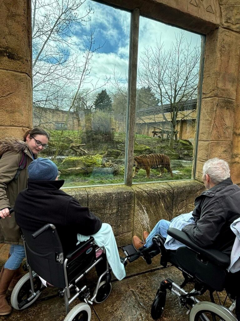 What Animals Can You See at Flamingo Land? Care Home Residents Enjoy a Wild Day Out Post image 1 Image name Rivermead zoo25 1 the 1 image from the post What Animals Can You See at Flamingo Land? Care Home Residents Enjoy a Wild Day Out in Yorkshire.com.
