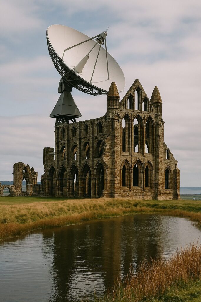 Is Whitby Abbey Really Becoming a Co-Working Space with Wi-Fi and Oat Milk Lattes? Post image 1 Image name Silicon Abbey at Whitby Abbey the 1 image from the post Is Whitby Abbey Really Becoming a Co-Working Space with Wi-Fi and Oat Milk Lattes? in Yorkshire.com.