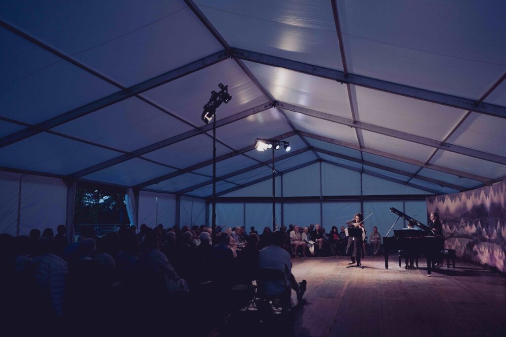 Image name Alena Beava violin and Vadym Kholodenko piano © Matthew Johnson the 2 image from the post North York Moors Chamber Music Festival Returns for Its 17th Year in Yorkshire.com.