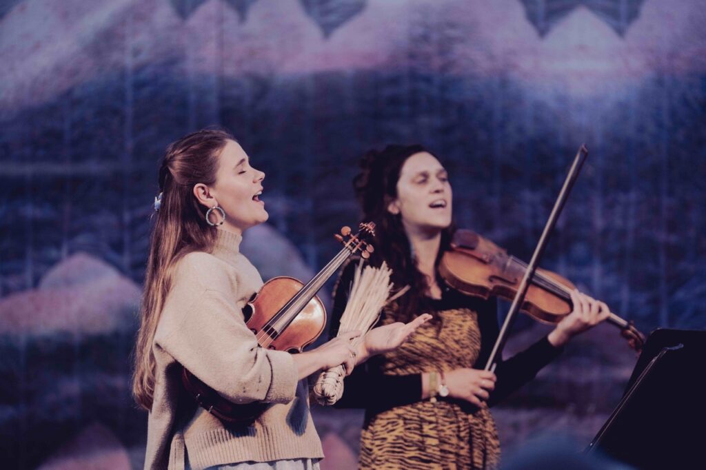 Image name Bridget ODonnell and Simmy Singh violinists and singers © Matthew Johnson the 6 image from the post North York Moors Chamber Music Festival Returns for Its 17th Year in Yorkshire.com.