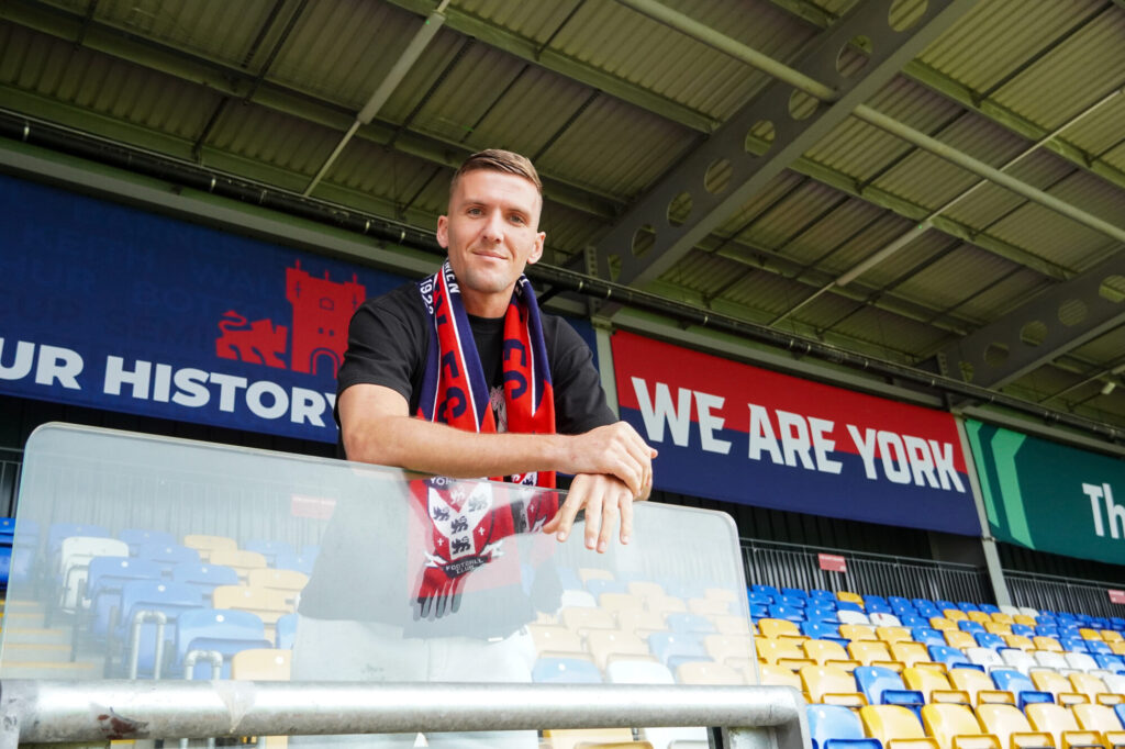 Image name DSC00486 the 1 image from the post Mark Kitching signs for York City as summer squad build continues in Yorkshire.com.