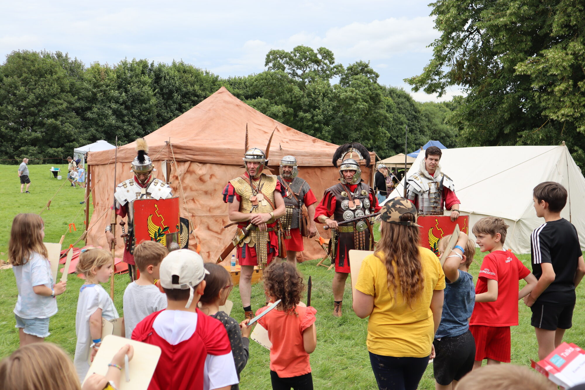 Image name MMRF24 L6kids NF the 5 image from the post Salve! The Romans Return to Malton This July in Yorkshire.com.