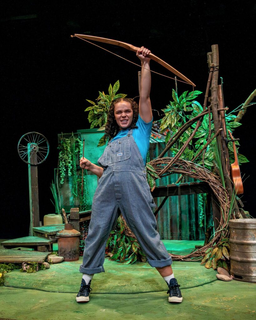 Image name Robyn Hood Talia Rae Smith Robyn. Photography by Anthony Robling the 2 image from the post Three Unmissable Summer Shows to Keep Kids Laughing and Learning in Yorkshire in Yorkshire.com.