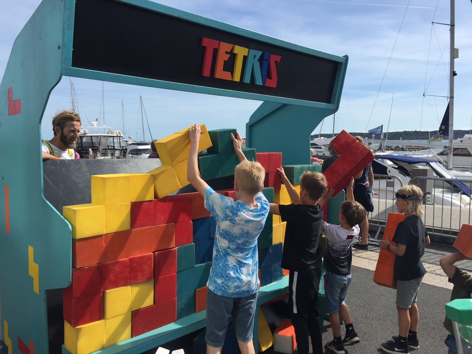 Image name The Actual Reality Arcade Tetris the 7 image from the post Retro Fun Comes to Life in York with The Actual Reality Arcade – Saturday 5th July in Yorkshire.com.