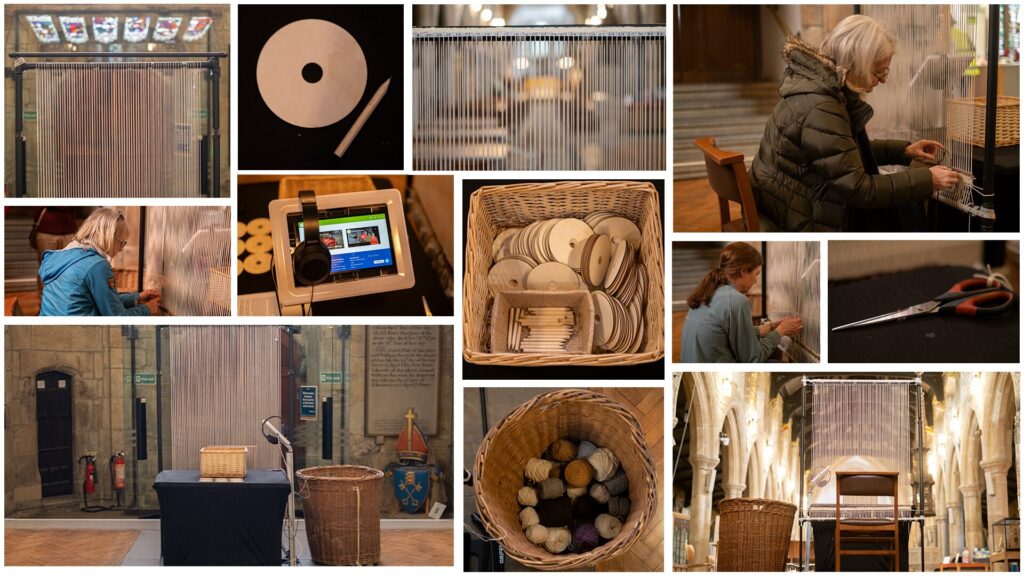 Image name loom montage the 1 image from the post Weave your story into Bradford Cathedral’s City of Culture tapestry this summer in Yorkshire.com.