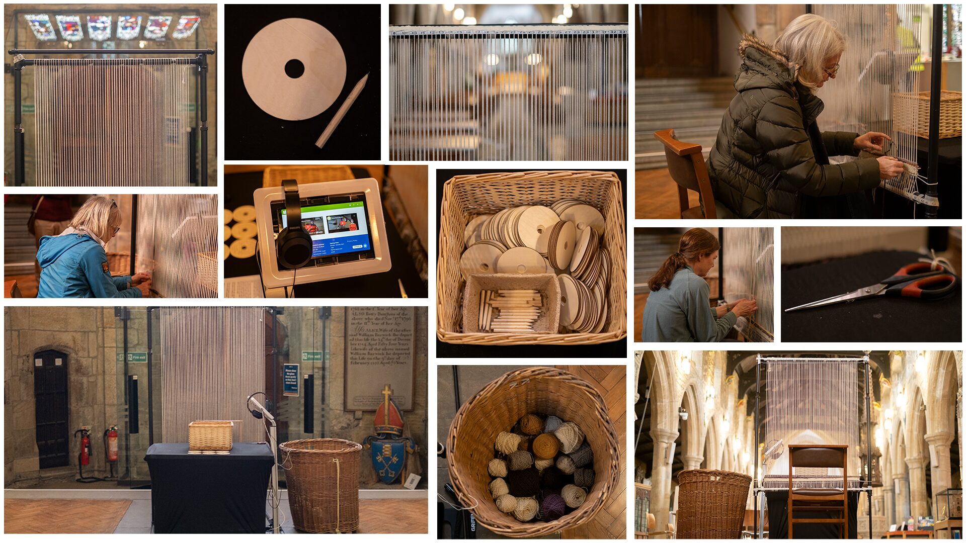 Image name loom montage the 6 image from the post Weave your story into Bradford Cathedral’s City of Culture tapestry this summer in Yorkshire.com.