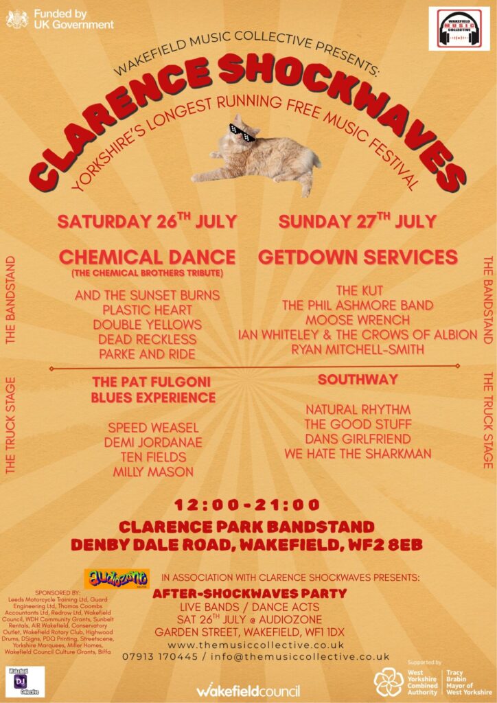What's On This Weekend In Clarence Park? Clarence Shockwaves Music Festival Guide Post image 1 Clarence Shockwave