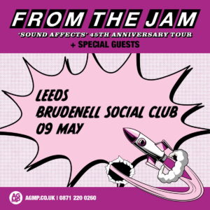 Image name From The Jam Sound Affects 45th Anniversary at Brudenell Social Club Leeds the 1 image from the post From The Jam 'Sound Affects' 45th Anniversary at Brudenell Social Club, Leeds in Yorkshire.com.