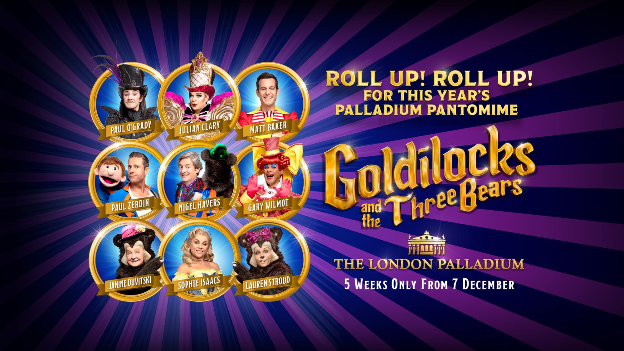 Image name Goldilocks and the Three Bears The Pantomime at Whitby Pavilion Theatre Whitby the 1 image from the post Goldilocks and the Three Bears: The Pantomime at Whitby Pavilion Theatre, Whitby in Yorkshire.com.