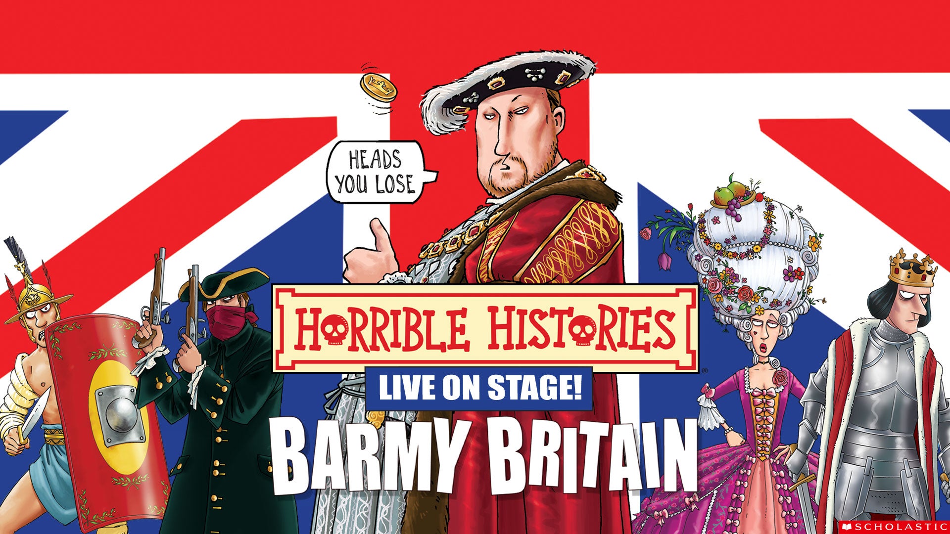 Image name Horrible Histories The Concert Live Dead on Stage at Sheffield City Hall Oval Hall Sheffield the 4 image from the post Horrible Histories: The Concert, Live & Dead on Stage! at Sheffield City Hall Oval Hall, Sheffield in Yorkshire.com.