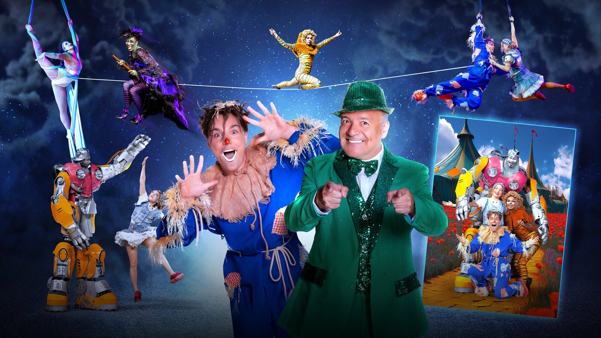 Image name The Wicked Wizard of Oz A Cirque Spectacular Hospitality Packages at Connexin Live Hull the 11 image from the post Venue Premium Tickets - The Wicked Wizard of Oz - A Cirque Spectacular at Connexin Live, Hull in Yorkshire.com.