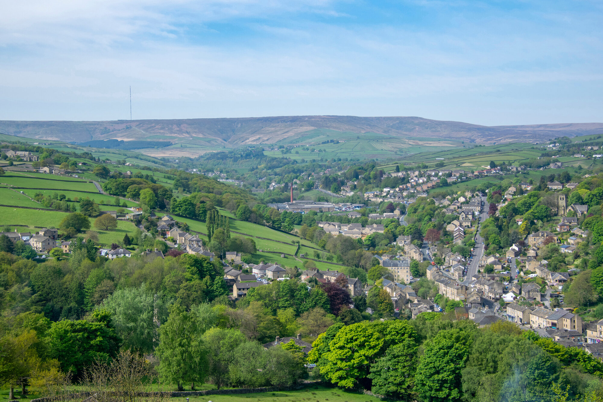 Image name holmfirth view the 23 image from the post The Holmfirth Anthem: A Yorkshire Village Carol in Yorkshire.com.