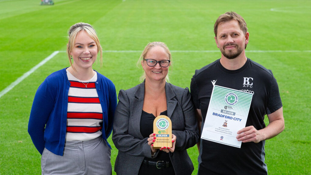 How Bradford City is Going Green (and winning awards for it! Post image 1 Bradford City AFC