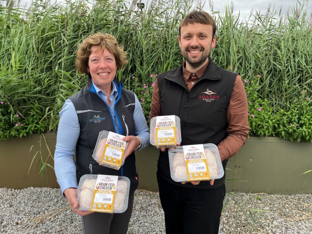 Why Has Soanes Poultry Chicken Won So Many Great Taste Awards In 2025? Post image 1 Image name Claire Wright and Ben Lee 1 the 1 image from the post Why Has Soanes Poultry Chicken Won So Many Great Taste Awards In 2025? in Yorkshire.com.