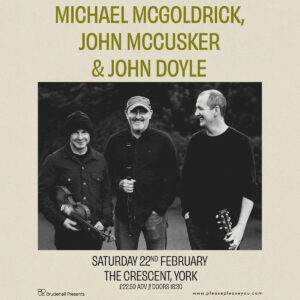 Image name McGoldrick McCusker Doyle at The Crescent York the 1 image from the post McGoldrick, McCusker & Doyle at The Crescent, York in Yorkshire.com.