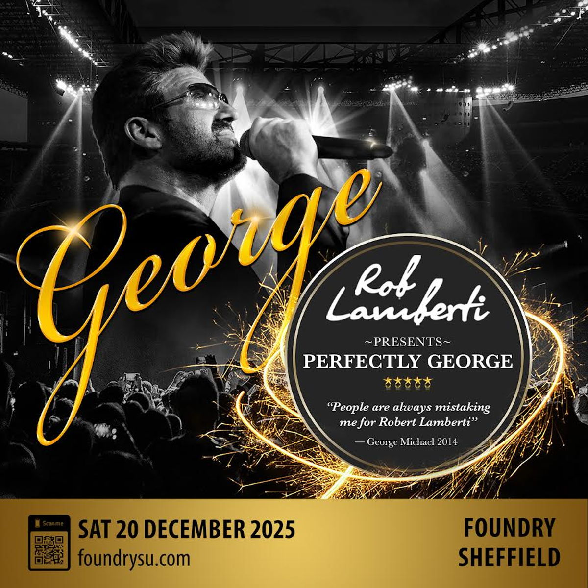 Image name Rob Lamberti Presents Perfectly George A Christmas Special at Foundry Sheffield Sheffield the 9 image from the post Rob Lamberti Presents Perfectly George - A Christmas Special at Foundry, Sheffield, Sheffield in Yorkshire.com.