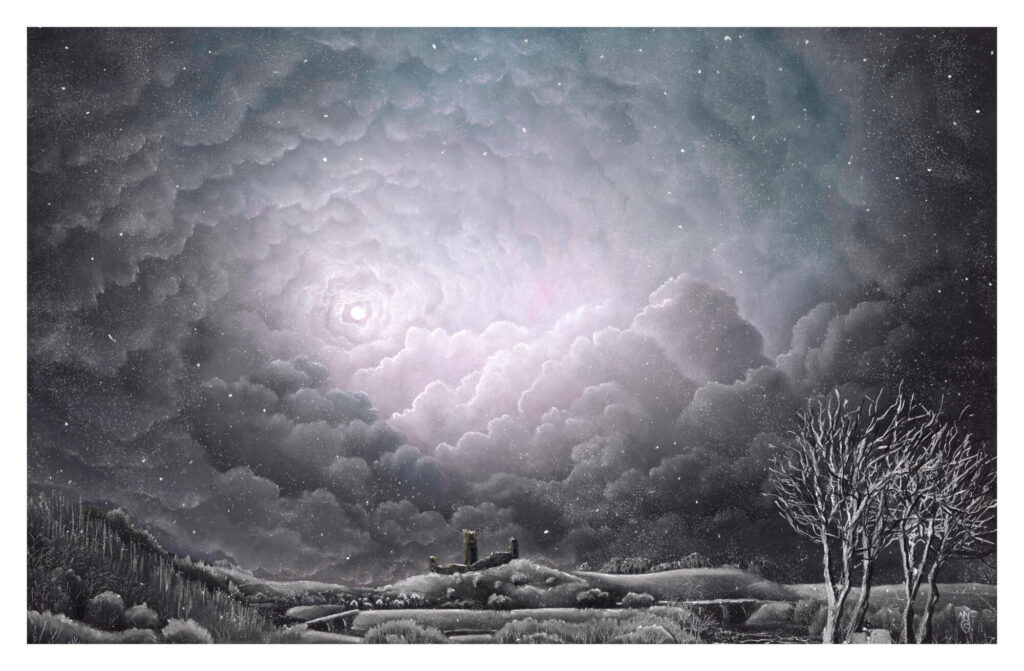 New Mackenzie Thorpe September Exhibition Post image 1 Image name richmond castle mackenzie thorpe the 1 image from the post New Mackenzie Thorpe September Exhibition in Yorkshire.com.